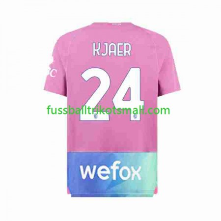 Fußballtrikots AC Mailand Simon Kjaer 24 2023-2024 Kurzarm 3rd trikot kaufen